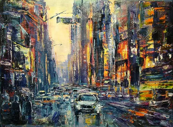 Kazimierz Komarnicki - New York. Loneliness