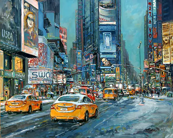 Piotr Rembieliński - Nowy Jork, Times Square