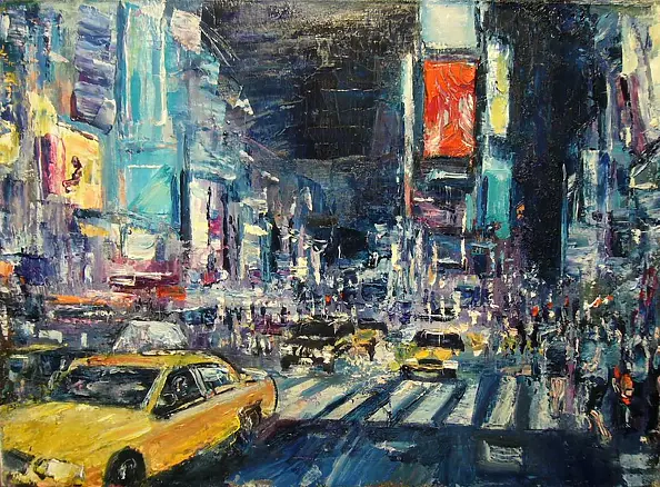 Kazimierz Komarnicki - Nowy Jork Wieczór