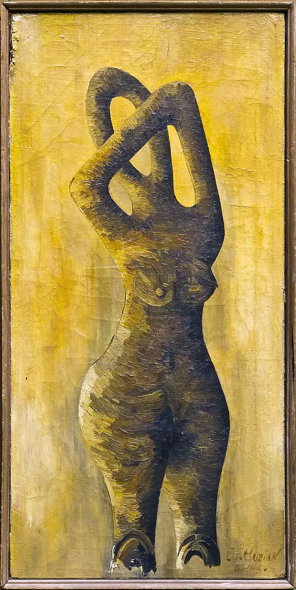Ed Buziak - "Nude Figure # 1"
