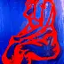 Drozdova Mariia - Nude in blue