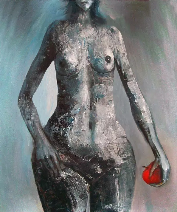 Maciej Wierzbicki - act with apple