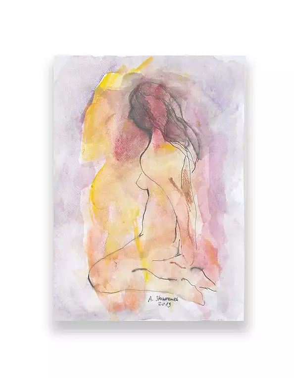 Anna Skowronek - Nude-sketch