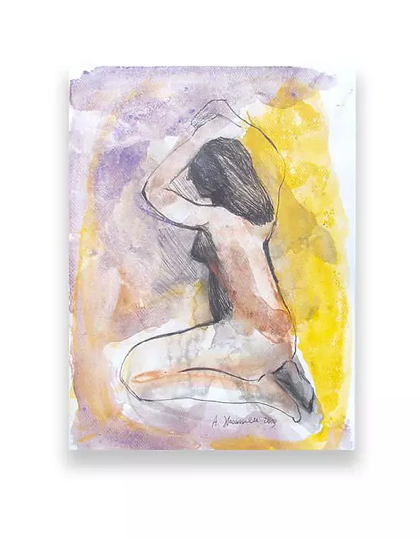 Anna Skowronek - Nude-sketch