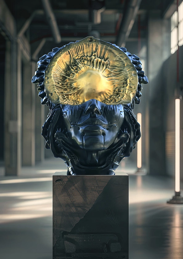 Krzysztof Plonka - Nutrix sculpture