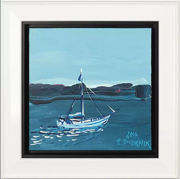 Edward Dwurnik - OIL PAINT - Miedwie