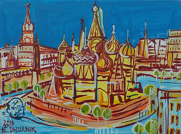 Edward Dwurnik - OIL PAINT Moscow