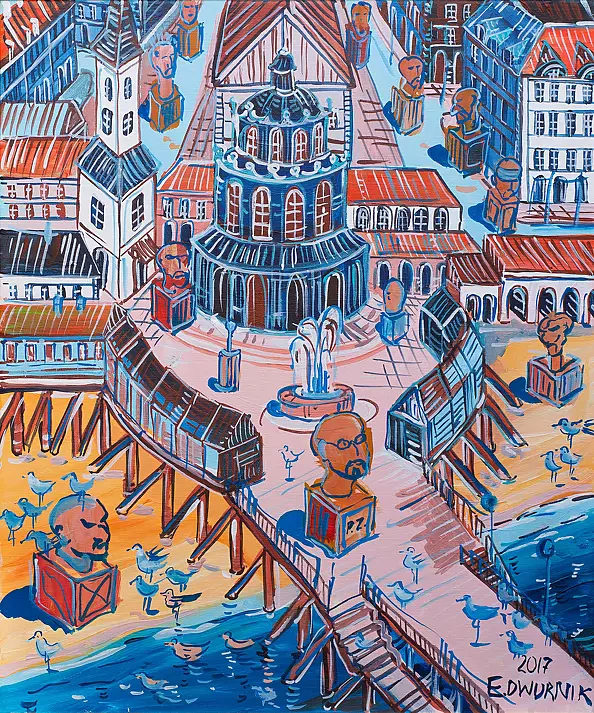 Edward Dwurnik - OIL PAINT Sopot, 2017
