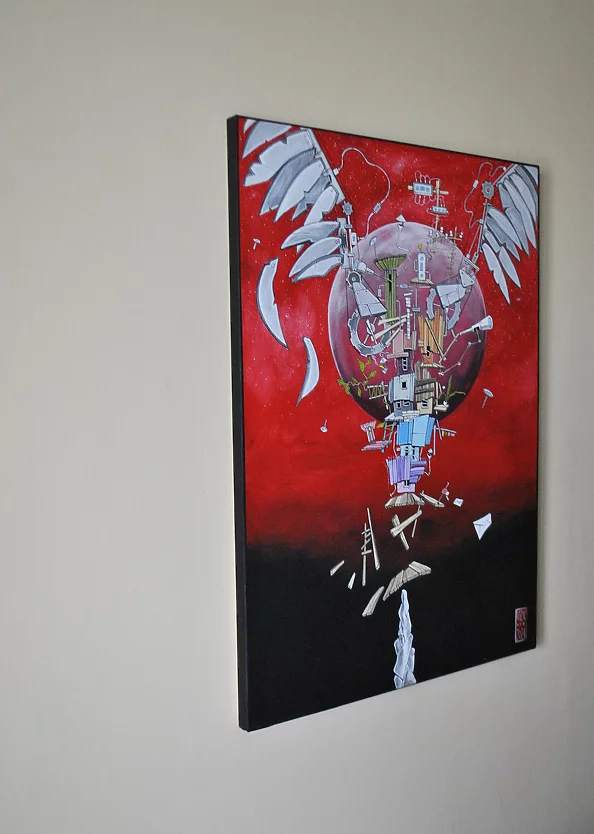 Dariusz Franciszek Różyc - ''DEPARTURE'' series ''Not so faraway..''