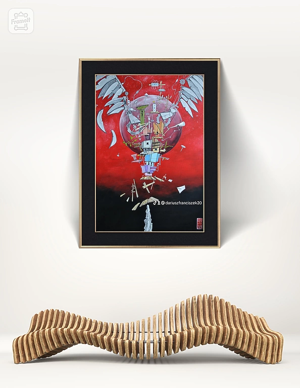 Dariusz Franciszek Różyc - ''DEPARTURE'' series ''Not so faraway..''