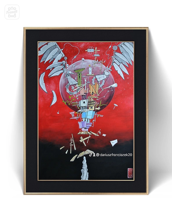 Dariusz Franciszek Różyc - ''DEPARTURE'' series ''Not so faraway..''