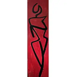 Mariusz Makuła, ONA 1, Obraz olejny - płótno, 50 x 180