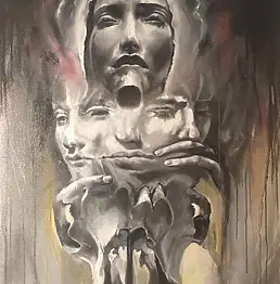Michał Koloch, ОНА, Масляная картина - холст, 70 x 100