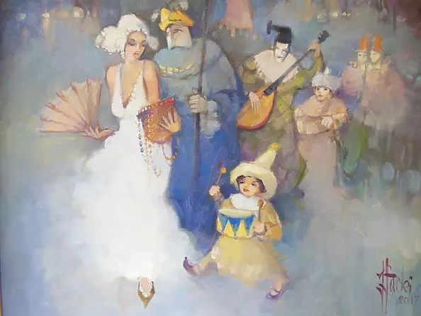 Józef Łącki - ORSZAK KARNAWAŁ WENECKI