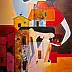 Aneta Barglik, About Friendship and Affection, Oil painting - canvas, 94 x 114