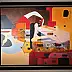 Aneta Barglik, About Friendship and Affection, Oil painting - canvas, 94 x 114