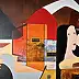 Aneta Barglik, About Friendship and Affection, Oil painting - canvas, 94 x 114