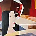 Aneta Barglik, About Friendship and Affection, Oil painting - canvas, 94 x 114