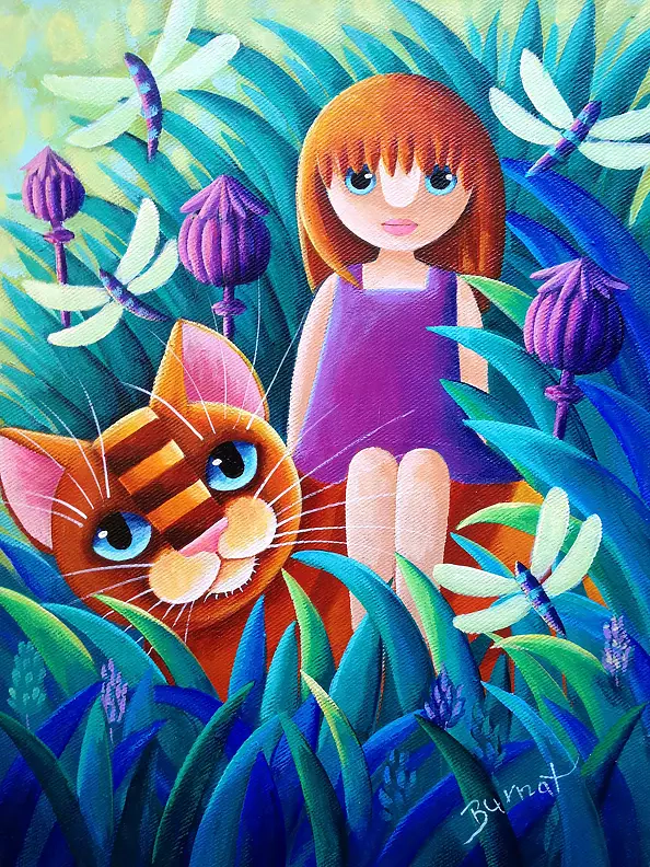 Wiesława Burnat - O czym szumią trzciny