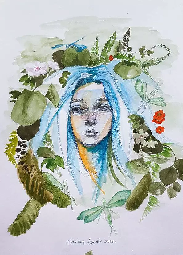 Adriana Laube - "O dziewczynie czującej więcej"