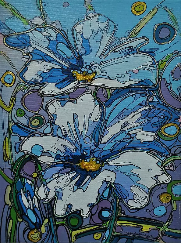 Magda Florczyk - At dawn I see more in the blue