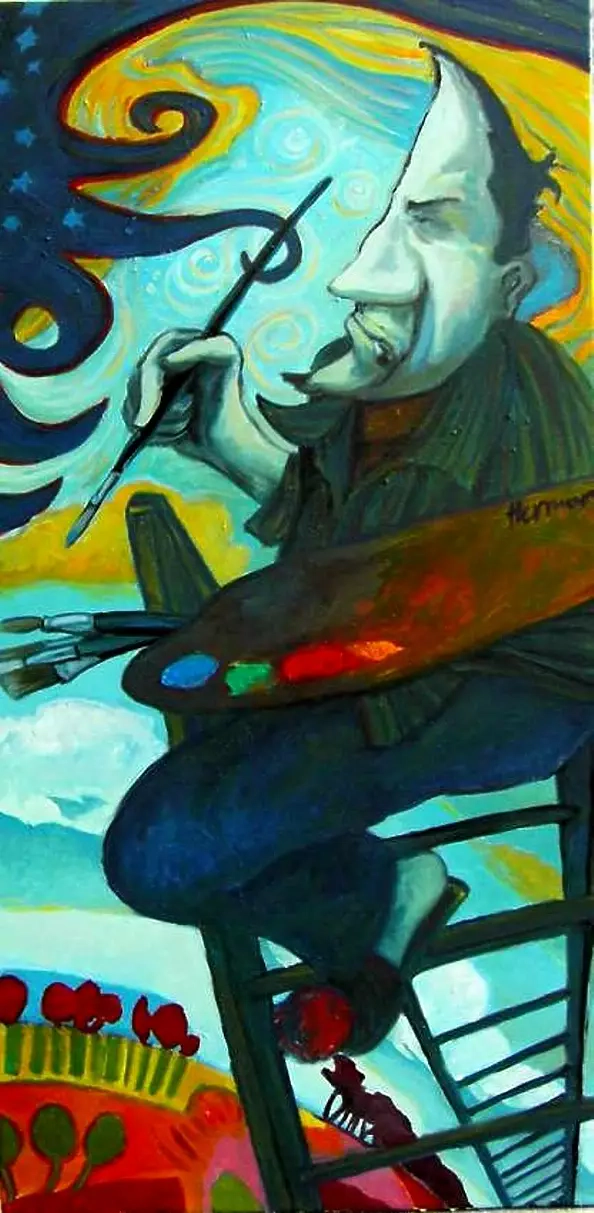 Rafał Herman - O tym jak księżyc na niebie noc malował