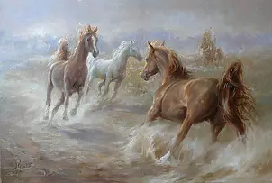 Maria Gruza - About east