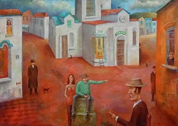 Wiktor Najbor - Obcy w miasteczku Sz.