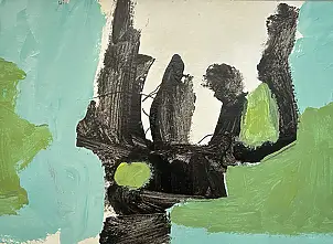 Marek Kunikowski, Objekte IV, Acrylgemälde - Papier, 29 x 38