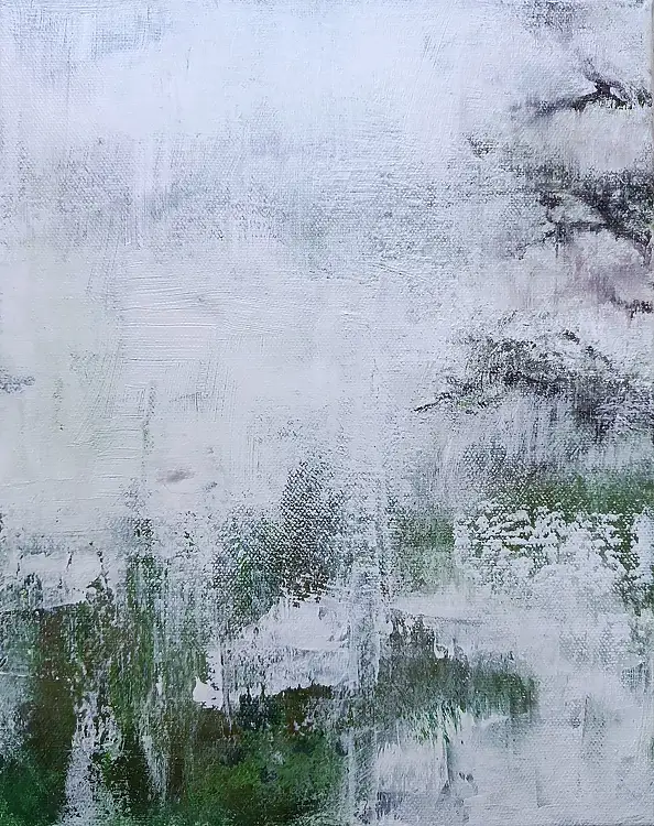 Kamila Ossowska, Obietnica jutra, Obraz akrylowy - płótno, 24 x 30