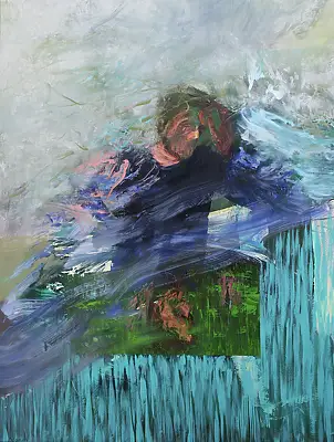Cyprian Nocoń, Madness, Oil painting - canvas, 150 x 200
