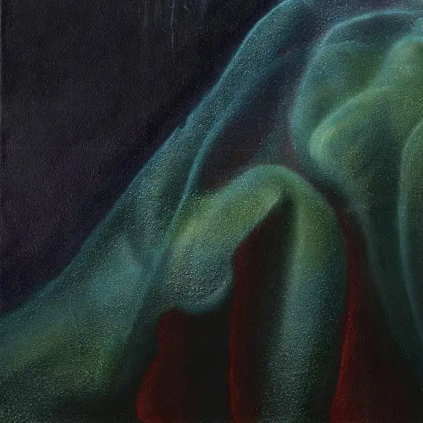Krzysztof Polaczenko, Volti del tempo, Dipinto acrilico - tela, 50 x 70