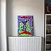 Oksana Chumakova, Obraz „Czekając na cud”, Obraz akrylowy - płótno, 50 x 70