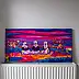 Oksana Chumakova, Das Gemälde „Weit in der Steppe“., Acrylgemälde - Leinwand, 100 x 50