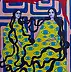 Oksana Chumakova, Gemälde „Tenet“, 2026., Acrylgemälde - Leinwand, 50 x 70