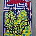 Oksana Chumakova, Gemälde „Tenet“, 2026., Acrylgemälde - Leinwand, 50 x 70