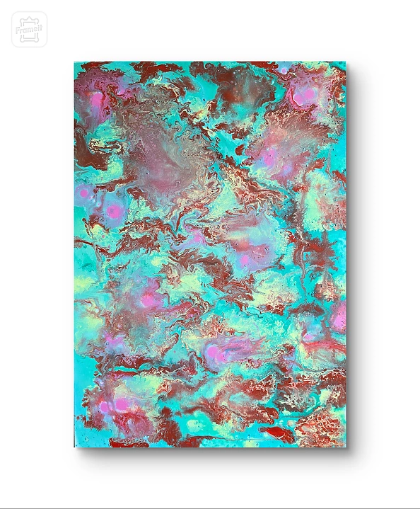 Ewa Mościszko - Acrylic painting "Chinatown"