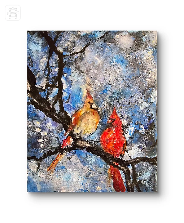 Ewa Mościszko - Obraz akrylowy "Nasze Randez-Vous "