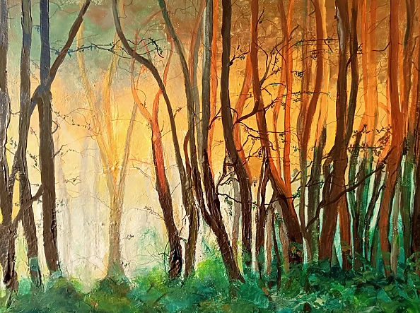 Ewa Mościszko - Obraz akrylowy "Barwy miłości 52"