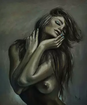 Damian Gierlach - Oil painting ACT Malvin 60x50cm DAMIAN GIERLACH