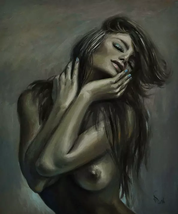 Damian Gierlach - Oil painting ACT Malvin 60x50cm DAMIAN GIERLACH