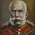 Damian Gierlach - oil painting of Emperor Franz Joseph I GIERLACH