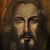 Damian Gierlach - Peinture à l'huile JESUS CHRIST CAŁUN 24x30 GIERLACH