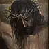 Damian Gierlach - Dipinto ad olio Gesù Cristo 33x46 Ritratto di GIERLACH