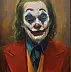 Damian Gierlach - Dipinto ad olio Joker 30x40 Ritratto di GIERLACH