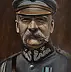 Damian Gierlach - Oil painting Józef Piłsudski 30/40 Portrait of Gierlach