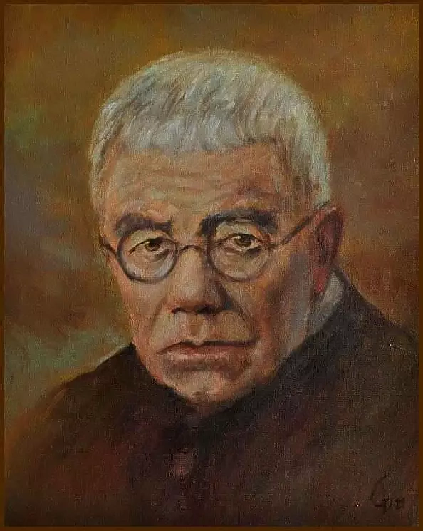 Damian Gierlach - Obraz olejny Ksiadz Dolindo Ruotolo 24x30 Gierlach