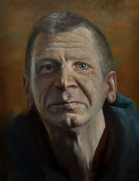 Damian Gierlach - Obraz olejny Major Suchodolski 35/45 Gierlach