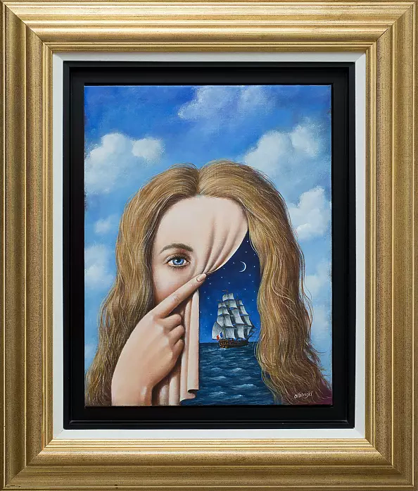 Rafał Olbiński - Obraz olejny - Manon Lescaut