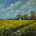 Damian Gierlach - Oil painting Landscape PODKARPACKIE SUMMER Gerlach